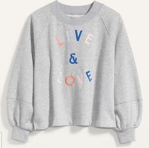 CUTE BALLON SLEEVE SWEATER